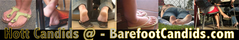 BarefootCandids.com - Public feet caught on Camera!
